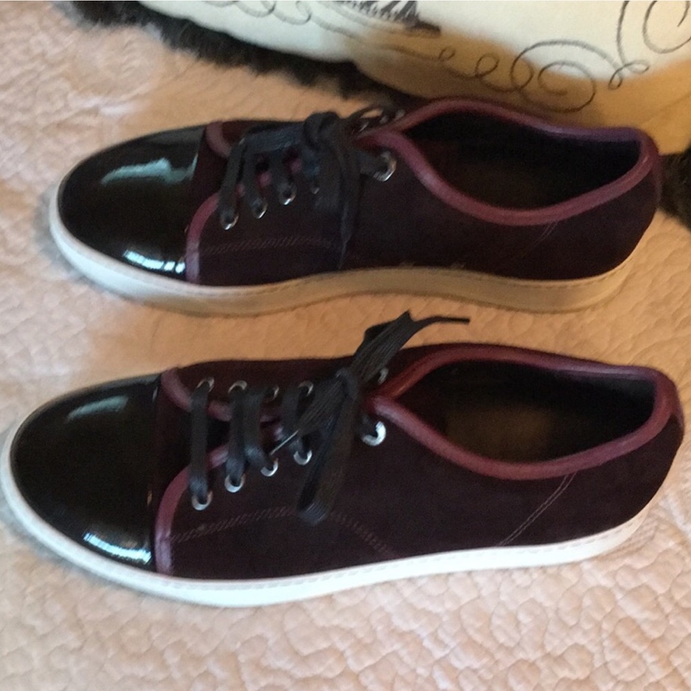Lanvin Calfskin Patent Men’s Shoes UK 9/US 10 - Picture 4 of 8